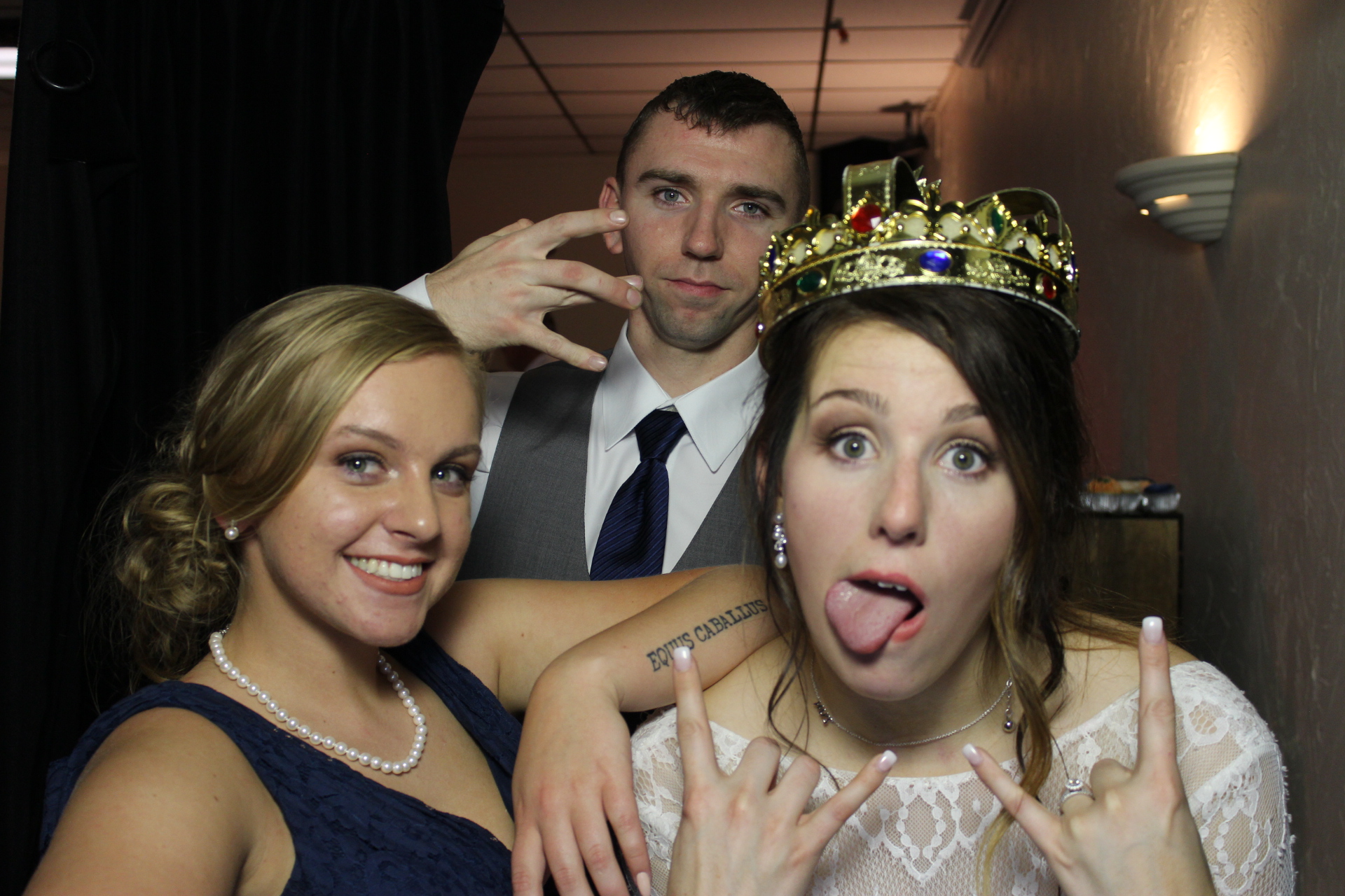 Michala Binkly & Nathan Hall Wedding Reception | View more photos from the event at gallery.photoboothcincy.com/u/PhotoBoothCincy/Michala-Binkly-Nathan-Hall-Wedding-Reception